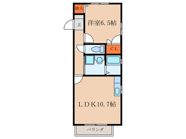 ＦＬＡＴＳ ＴＵＲＮＥＲの物件間取画像